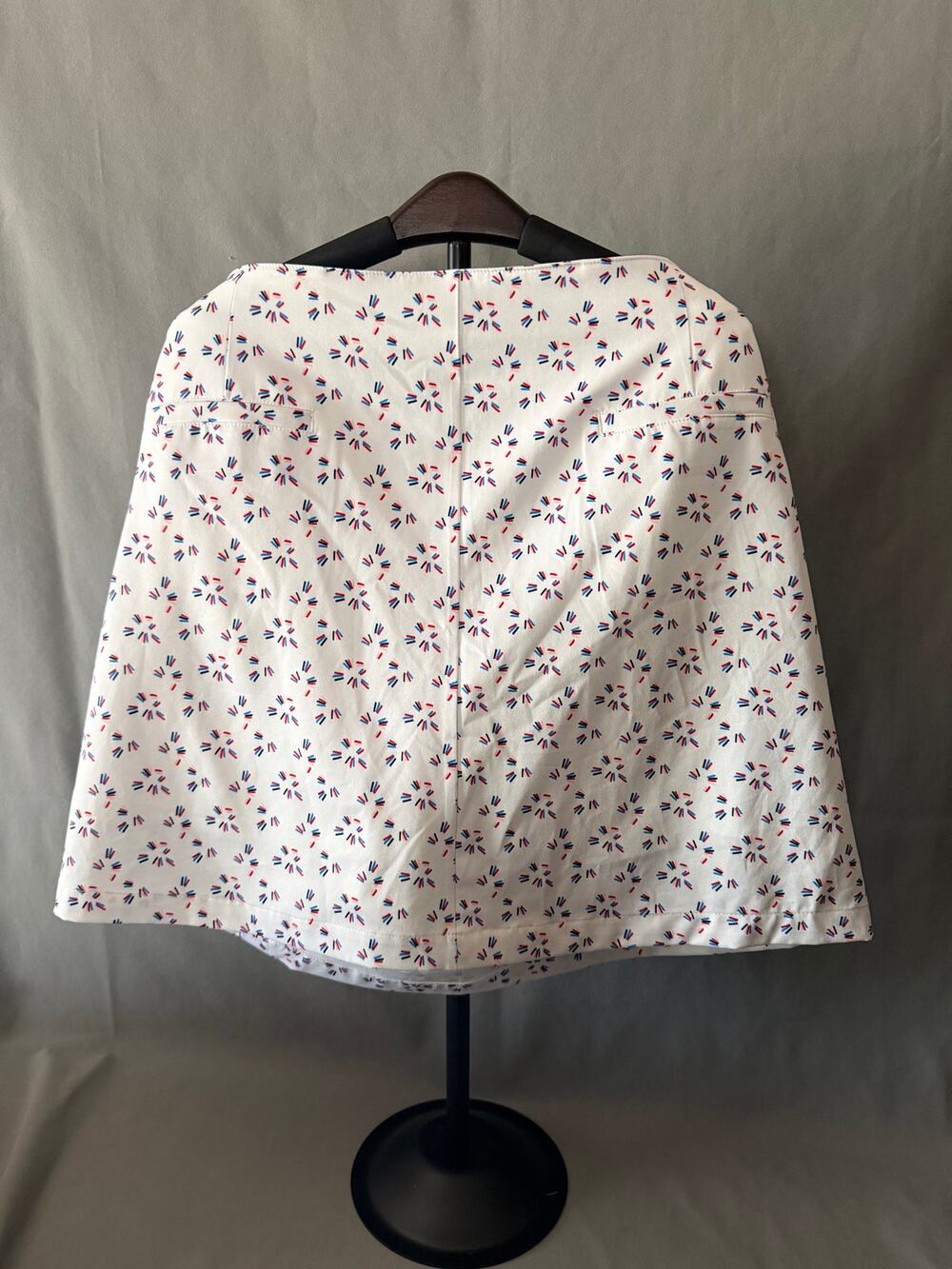 Lady Hagen Women’s Size 16 Wrap Golf Skort White Red Blue Print